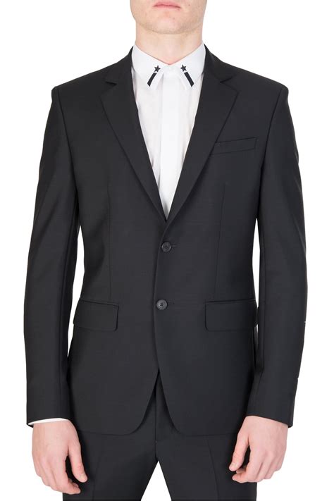 black givenchy suits|givenchy men's coats.